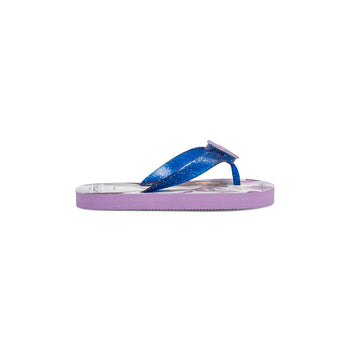 Ciabatte infradito da bambina lilla e blu con luci Frozen, Scarpe Bambini, SKU p432000169, Immagine 0